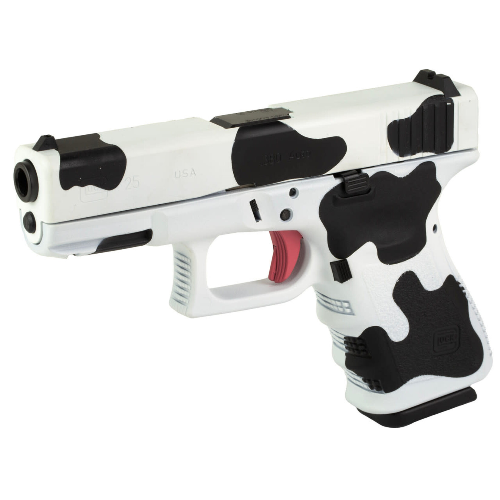 GLOCK GLOCK G25 GEN3 380ACP, 4.02''BBL, MOO-COW, 15+1