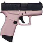 GLOCK GLOCK G43 APOLLO 9MM, 3.41''BBL, PINK/BLK, 6+1