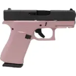 GLOCK GLOCK G43X 9MM, 3.41''BBL, PNK/BLK, 10+1