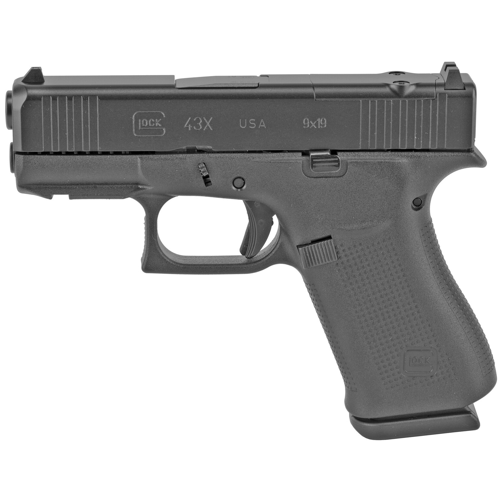 GLOCK GLOCK G43X MOS, 9MM, 3.41"BBL, BLK, 10+1