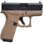 GLOCK GLOCK G42 APOLLO, 380ACP, 3.25''BBL, 2-TONE FDE, 6+1