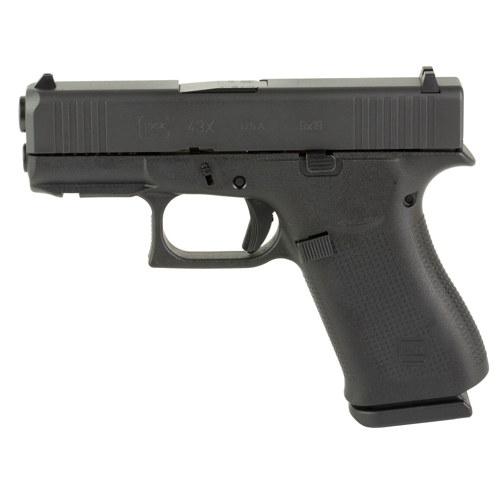 GLOCK GLOCK G43X FR 9MM, 3.41"BBL, BLK, 10+1