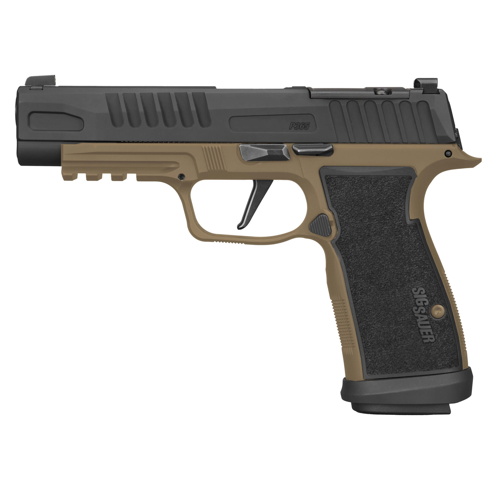 SIG SAUER SIG SAUER P365 FUSE AXG, 9MM, 4.3''BBL, BLK/COYOTE, 21+1