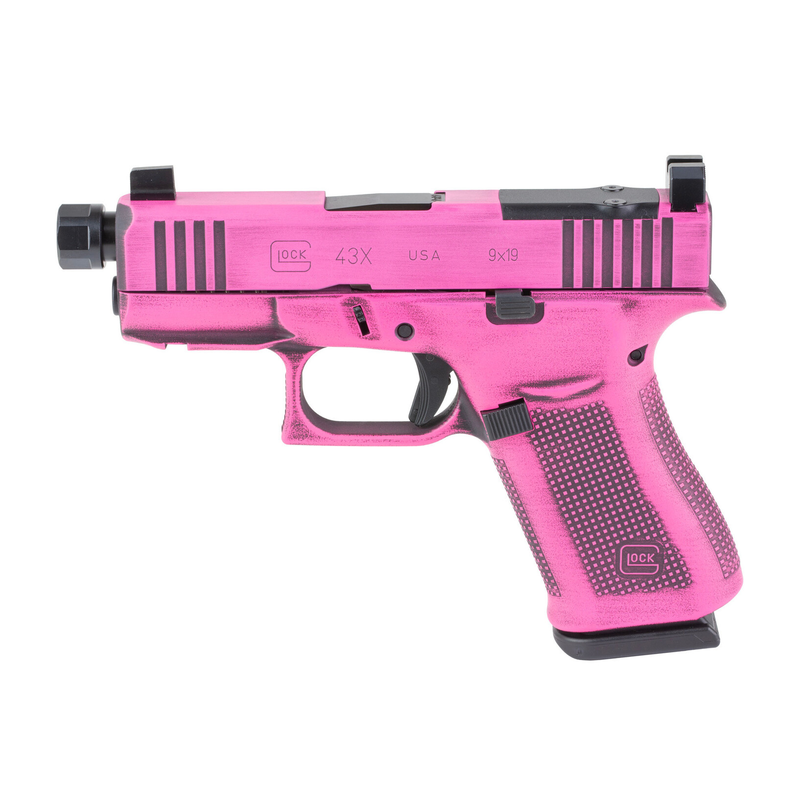 GLOCK GLOCK G43X MOS BUBBLE GUM THRDD BRL 10+1