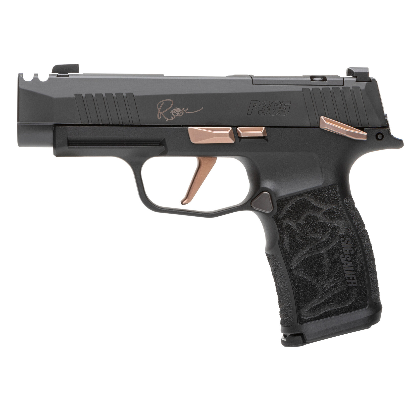 SIG SAUER SIG SAUER, P365XL ROSE, 9MM, 3"BBL, BLK, 12+1