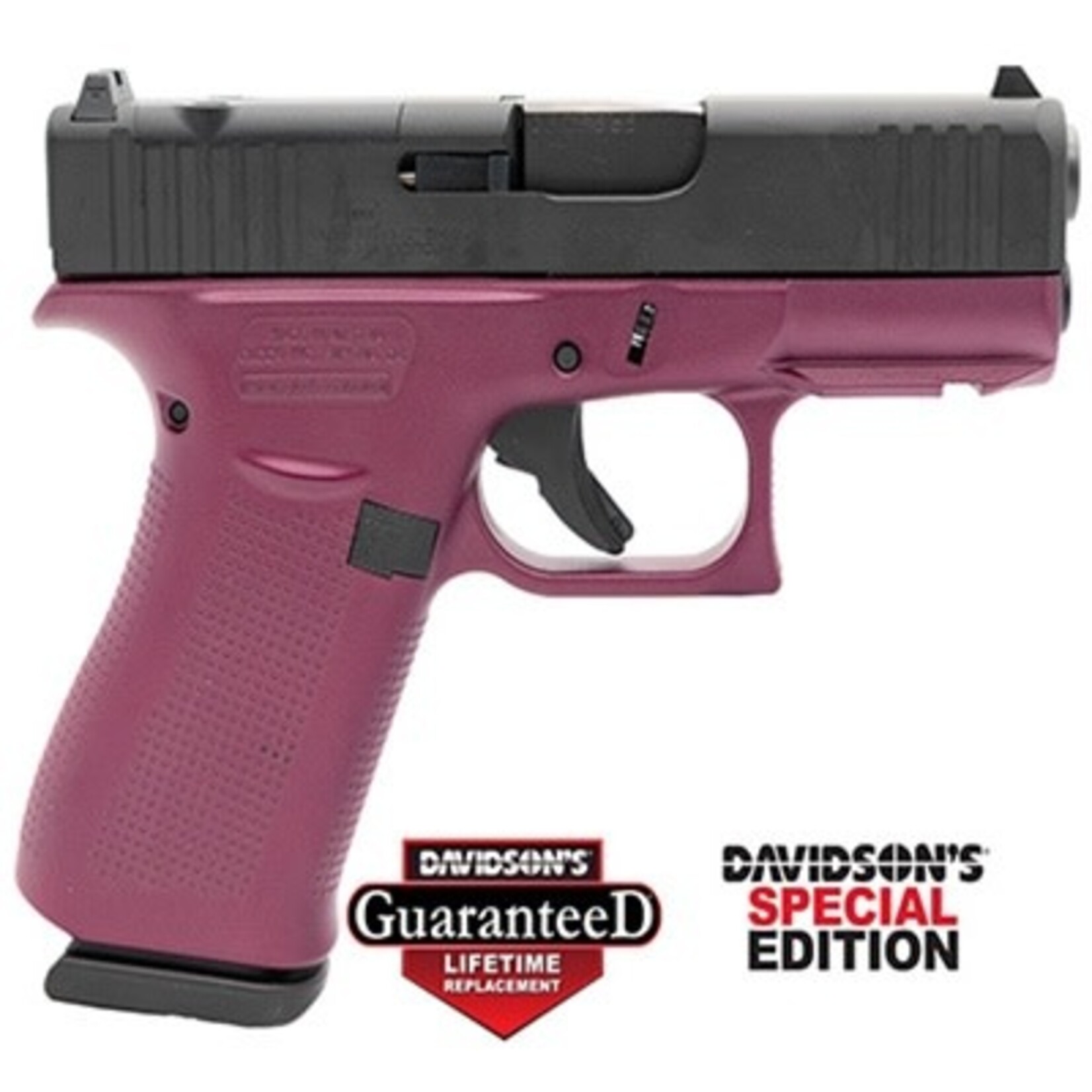 GLOCK GLOCK 43X MOS BLACK CHERRY 9MM 10+1