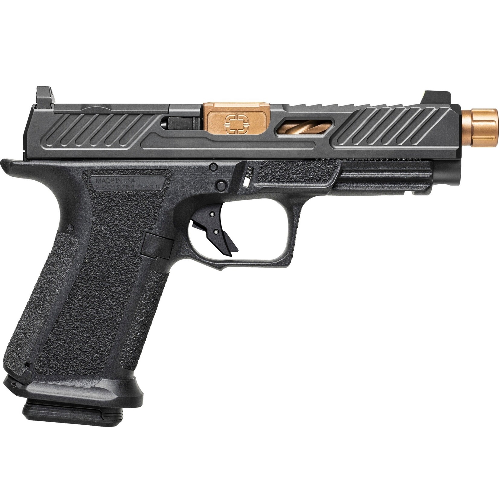 SHADOW SYSTEMS SHADOW SYSTEMS MR920L ELITE 9MM, 4.5" THREADED BBL, BLK, 15+1