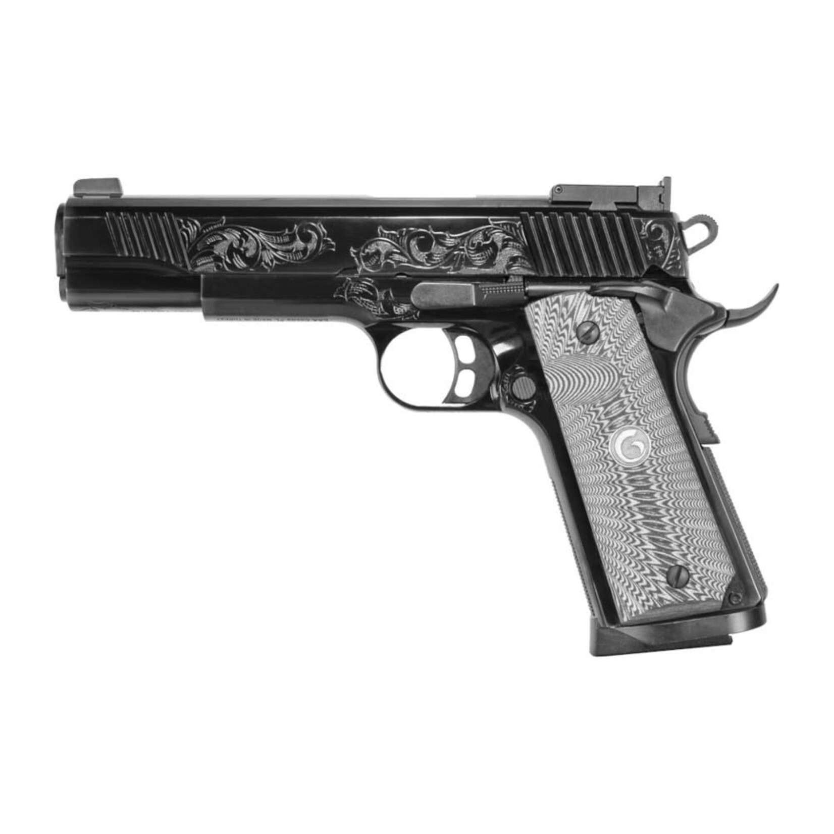 GIRSAN FIREARMS *CLEARANCE* GIRSAN, MC1911 MATCH LUX, 45ACP, 5"BBL, BLK, 8+1