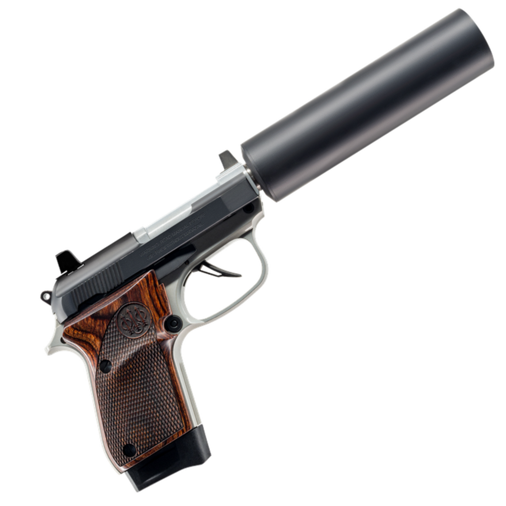*NFA* BERETTA, 30X TOMCAT, 32ACP, 2.90''BBL, BLK W/WOOD GRIPS, TB  8+1 W/ GEMTECH AURORA SUPPRESSOR