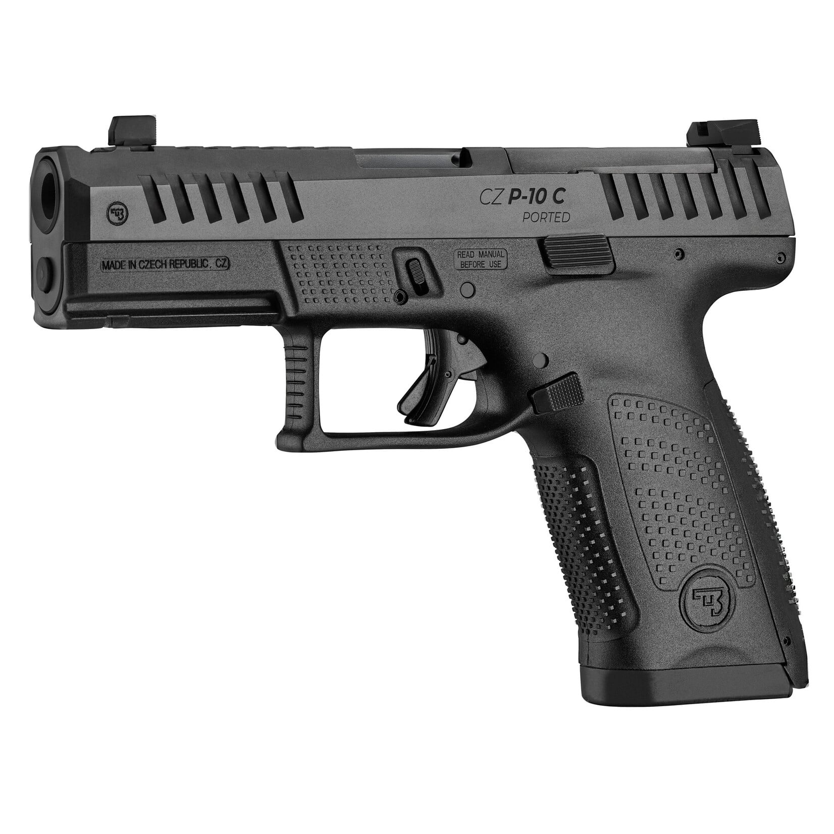 CZ USA CZ USA P10C, 9MM, 4.0''BBL PORTED, BLK, 15+1