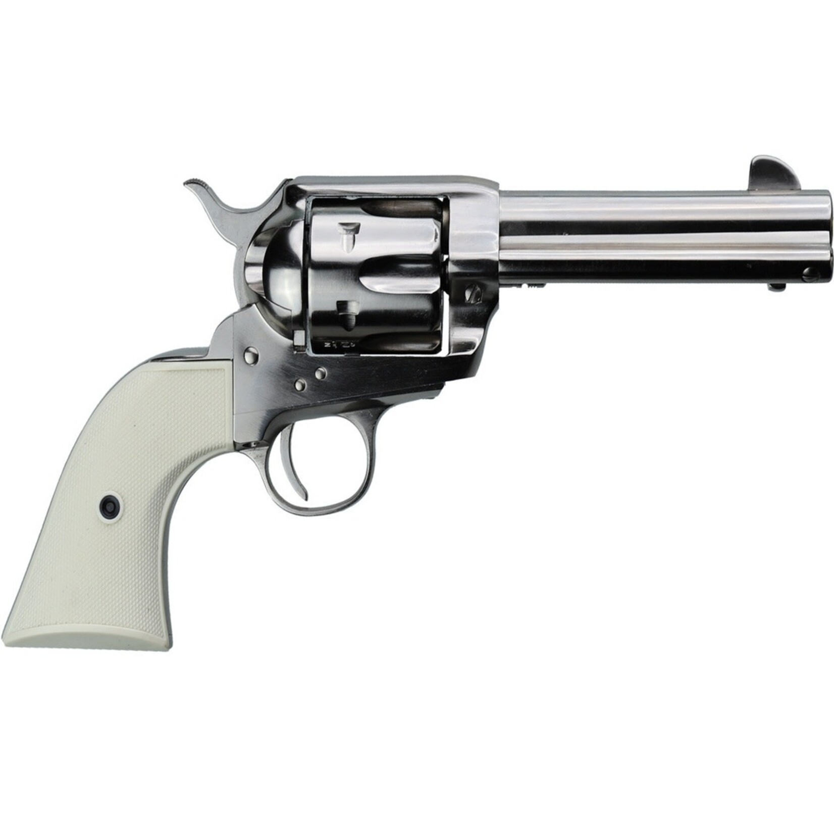PIETTA FIREARMS *CLEARANCE* PIETTA ARMS 1873 GUNFIGHTER, 357MAG, 4.75''BBL, NICKEL, 6 SHOT