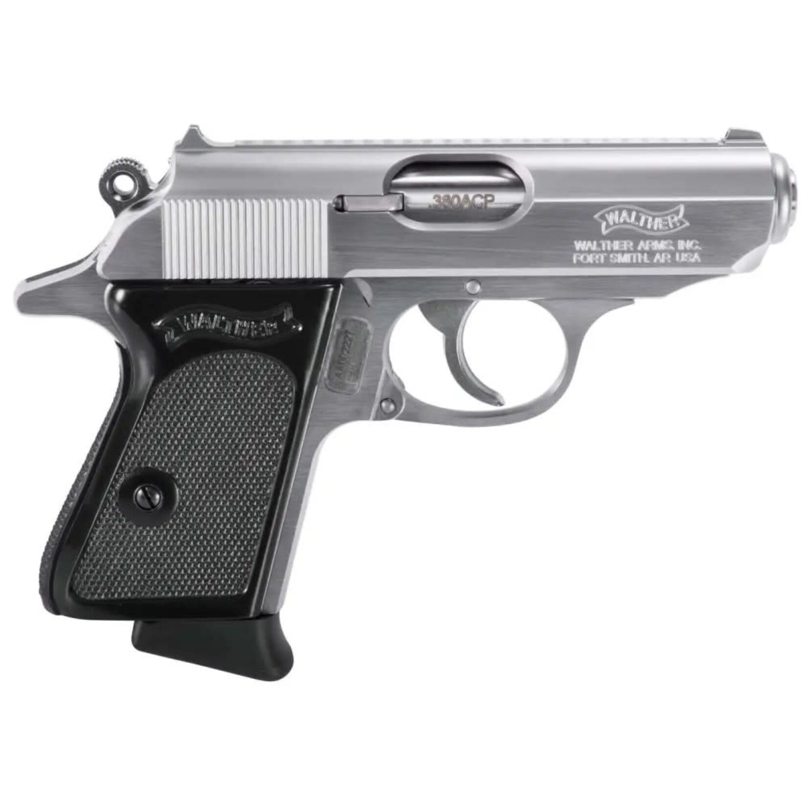 WALTHER, PPK, .380ACP, 3.3" BBL, SS, 6+1
