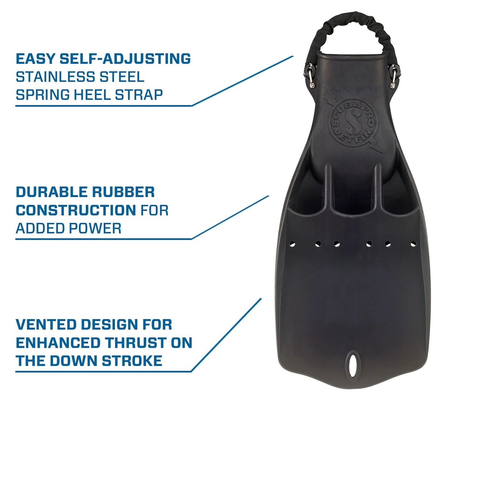 Scubapro Jet w/Spring Heel Strap Fin
