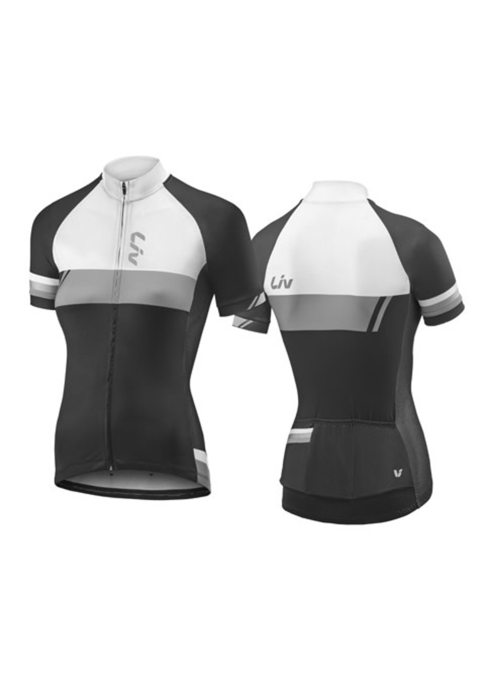 LIV LIV Capitana S/S Jersey XS Black/White