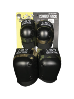 187 combo pack knee/elbow pad set xs-camo