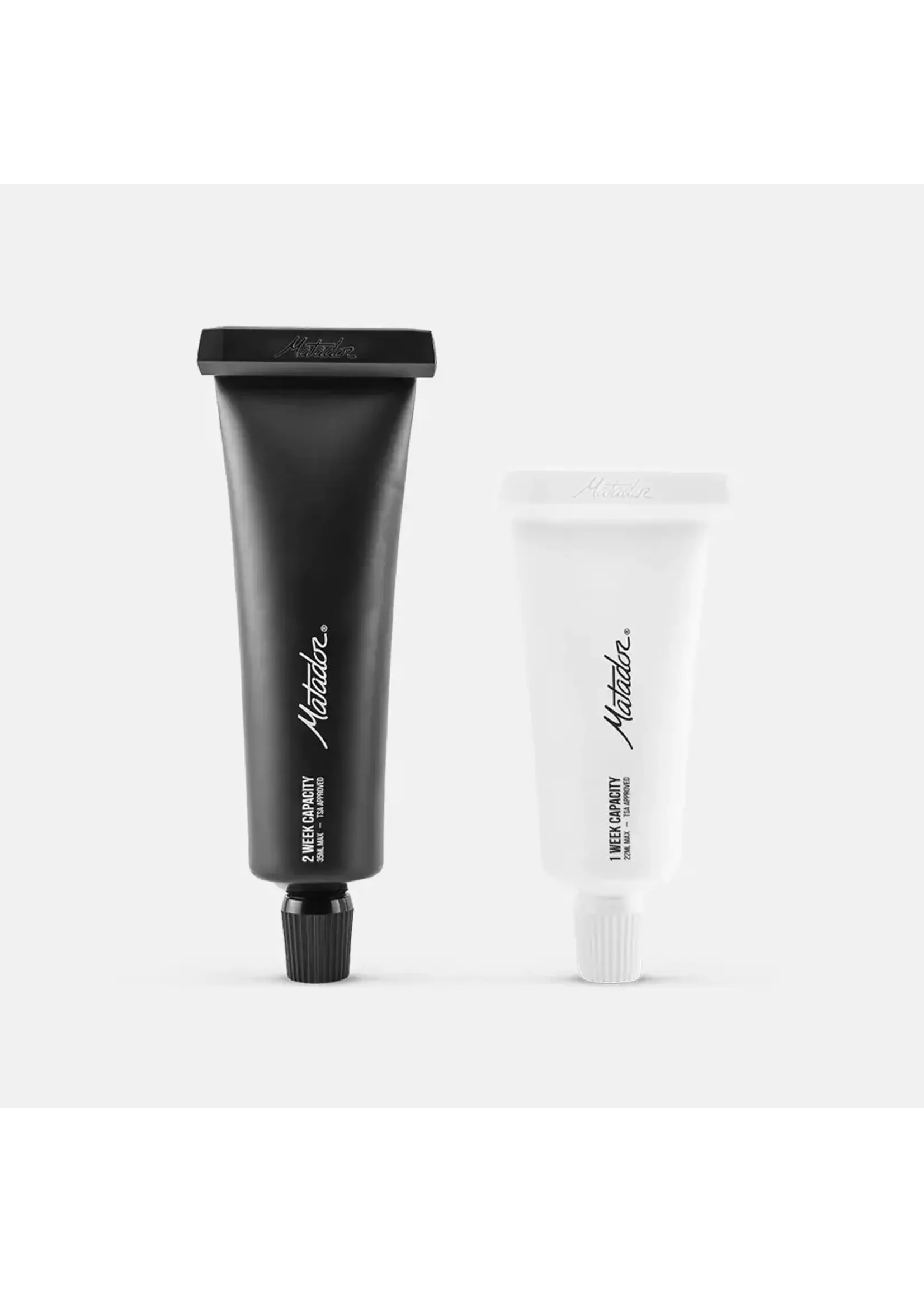 Matador Refillable toothpaste tubes