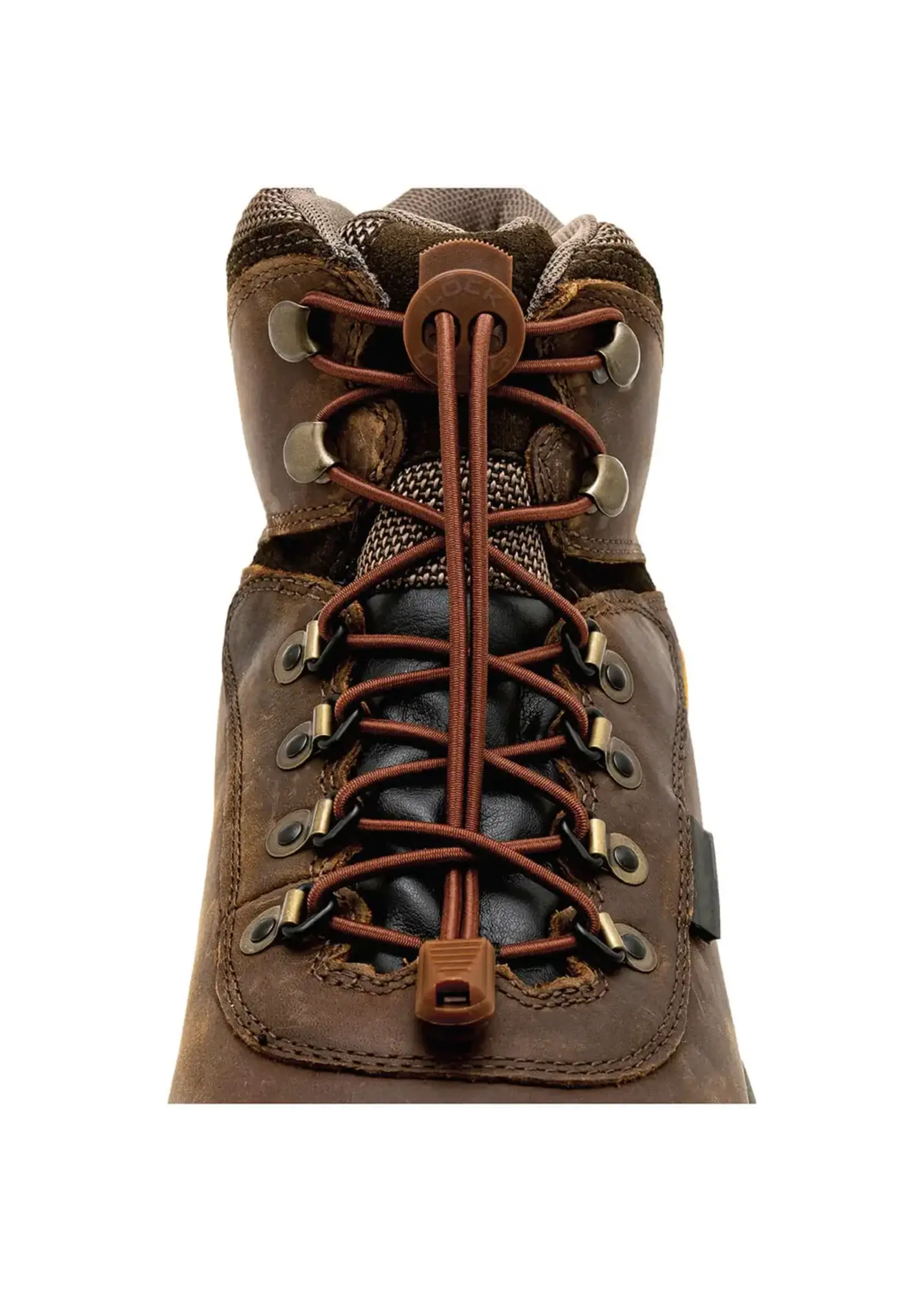 Lock Laces 72" Boot (Brown)