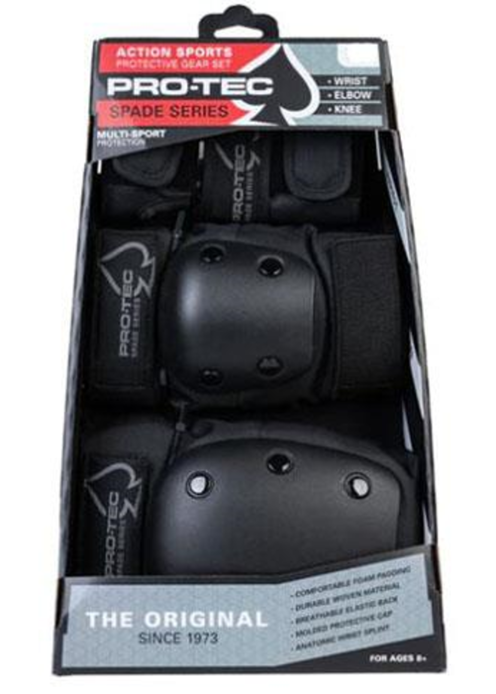 Pro Tec Pro Tec spade series 3-pack size 8+