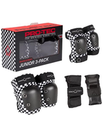 Pro Tec PRO TEC STREET PAD 3 PACK SET CHECKER YOUTH S