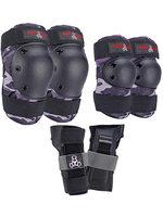 Triple 8 TRIPLE 8 SAVER SERIES 3 PACK PADS CHARCOAL CAMO M