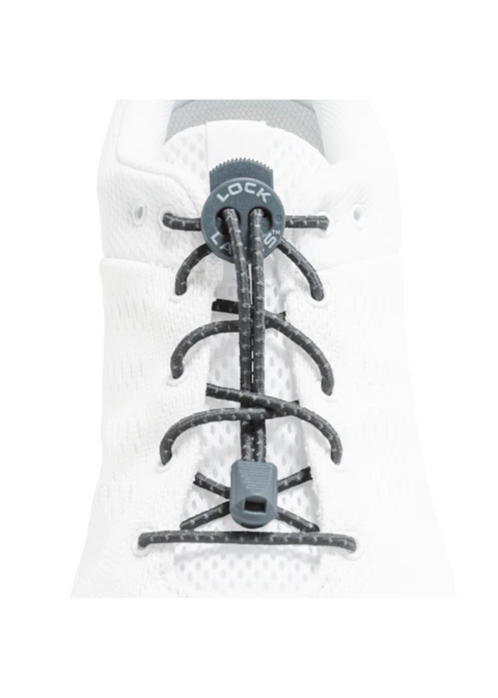 Lock Laces Tight laces gray