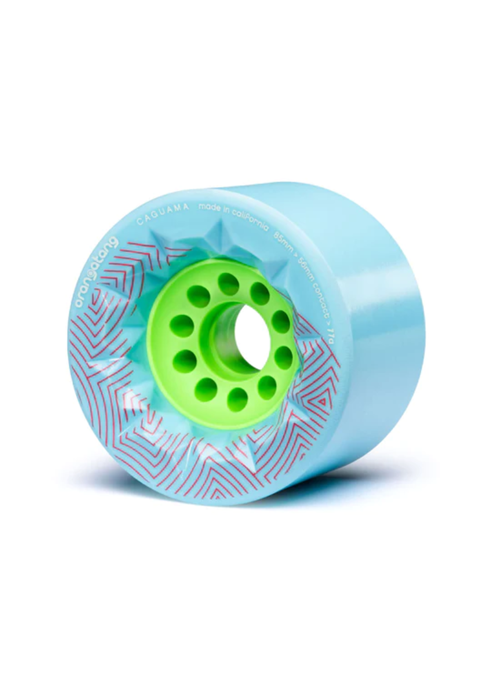 Loaded Orangatang 85mm Caguama, 80a Orange (set of 4)
