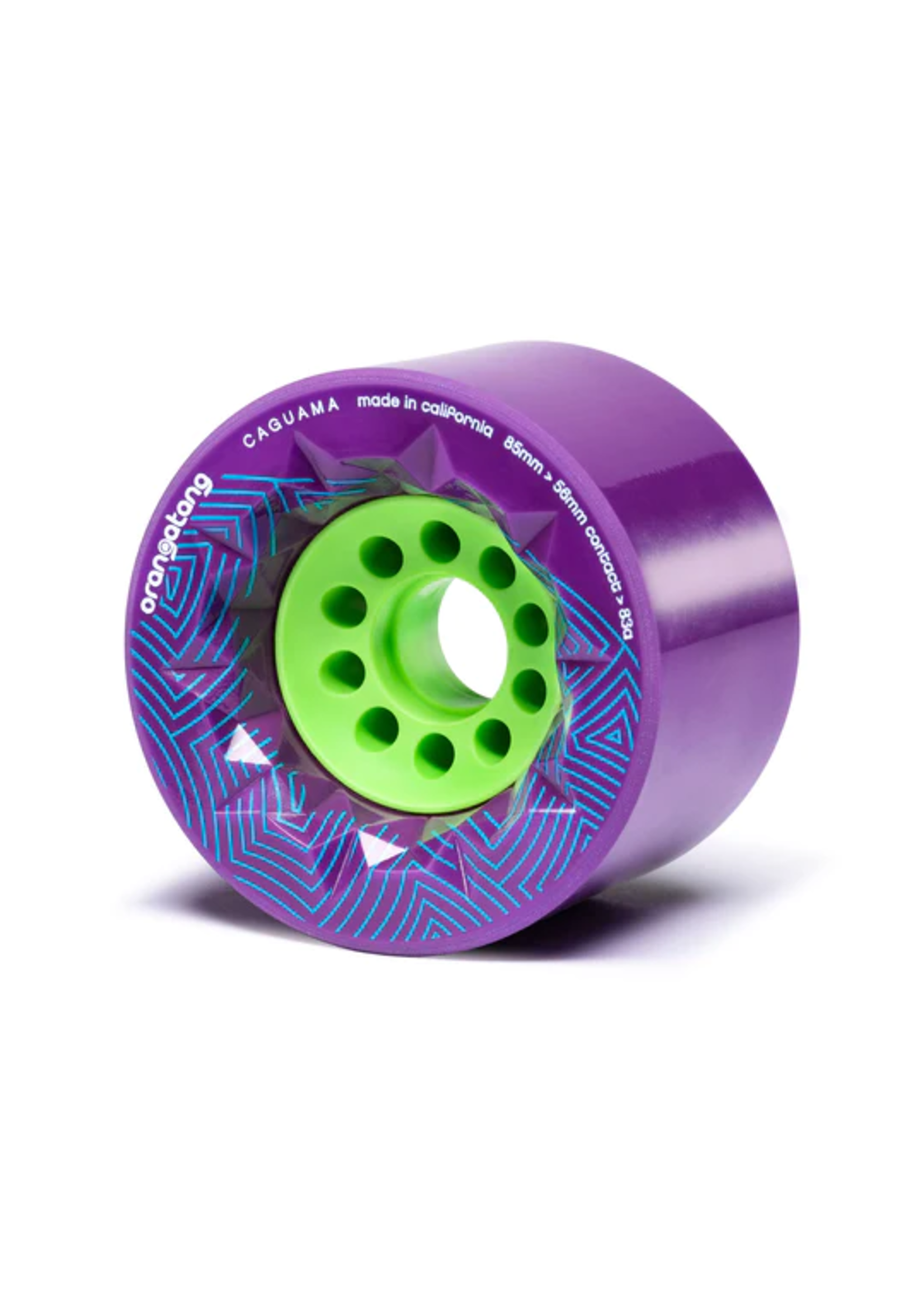 Loaded Orangatang 85mm Caguama, 80a Orange (set of 4)