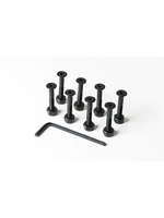 Loaded Packaged - Loaded Countersunk Hardware, 1.25" (set of 8)