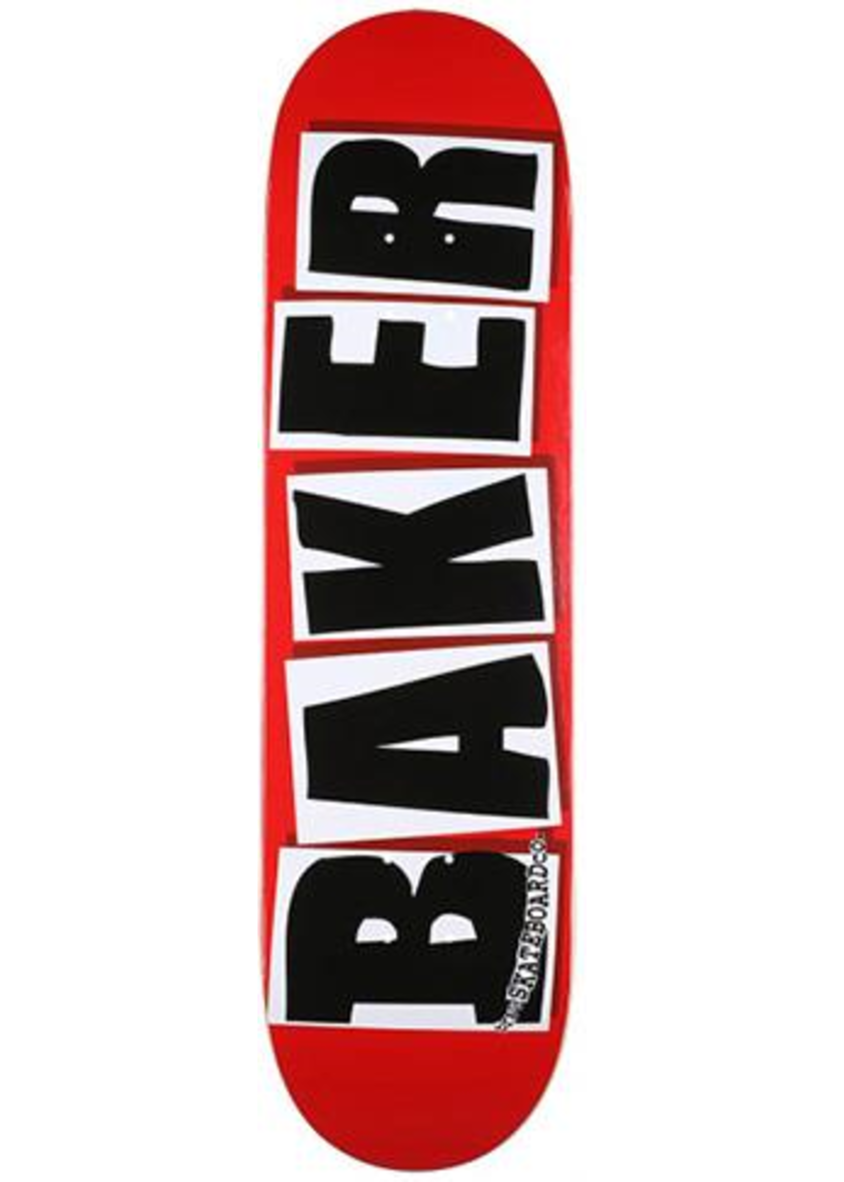 Baker Baker team brand logo white deck 7.56