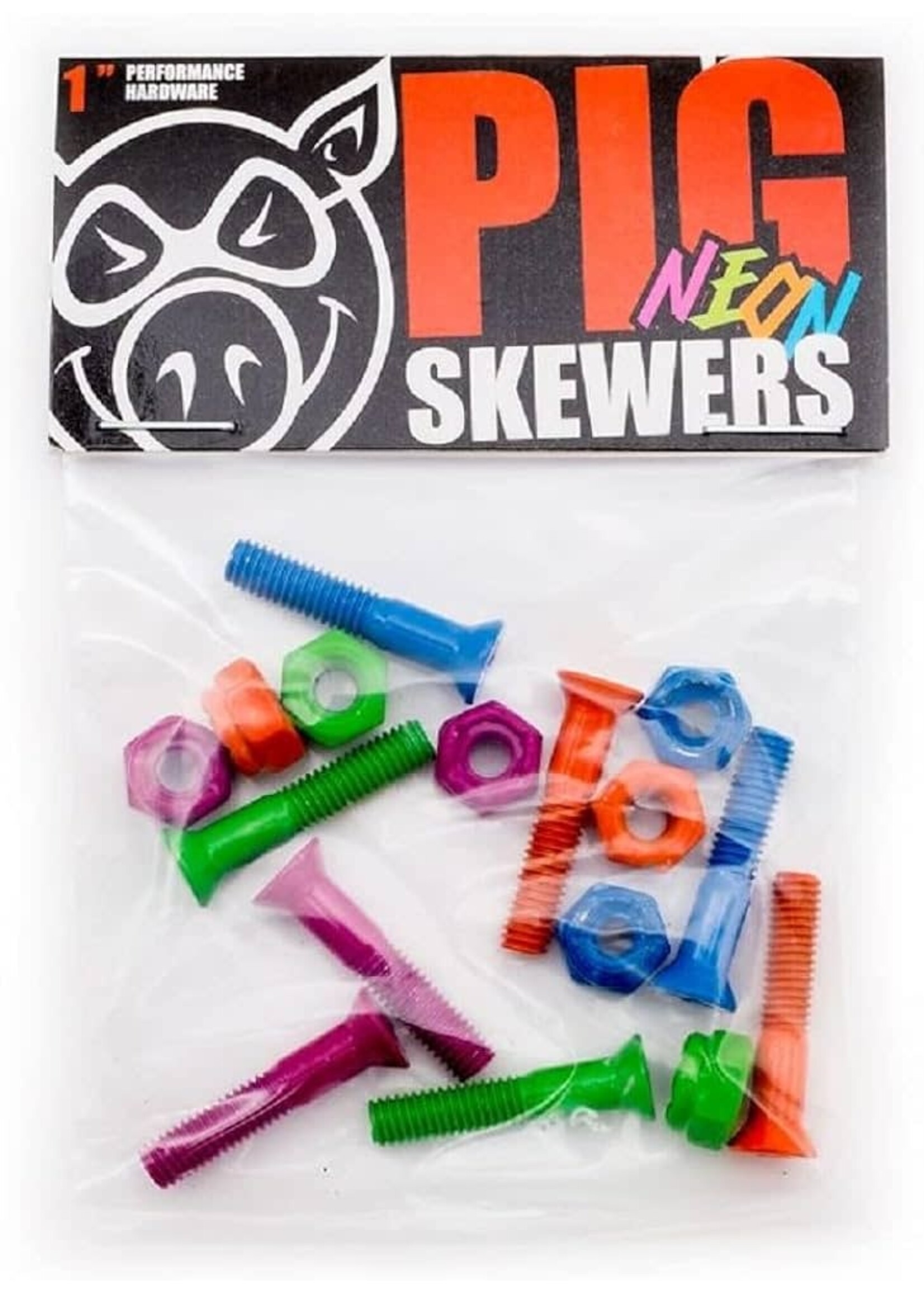 Pig Head Pig neon skewers hardware philips 1"