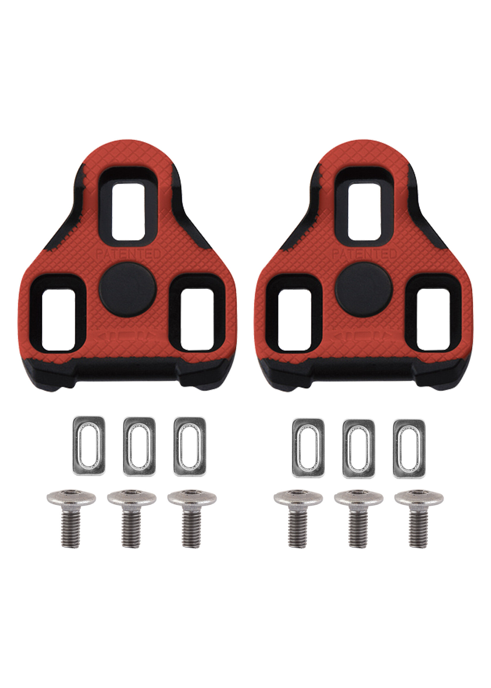 EXUSTAR Pedal Cleat Exustar Arc11+ Keo Look Float Red