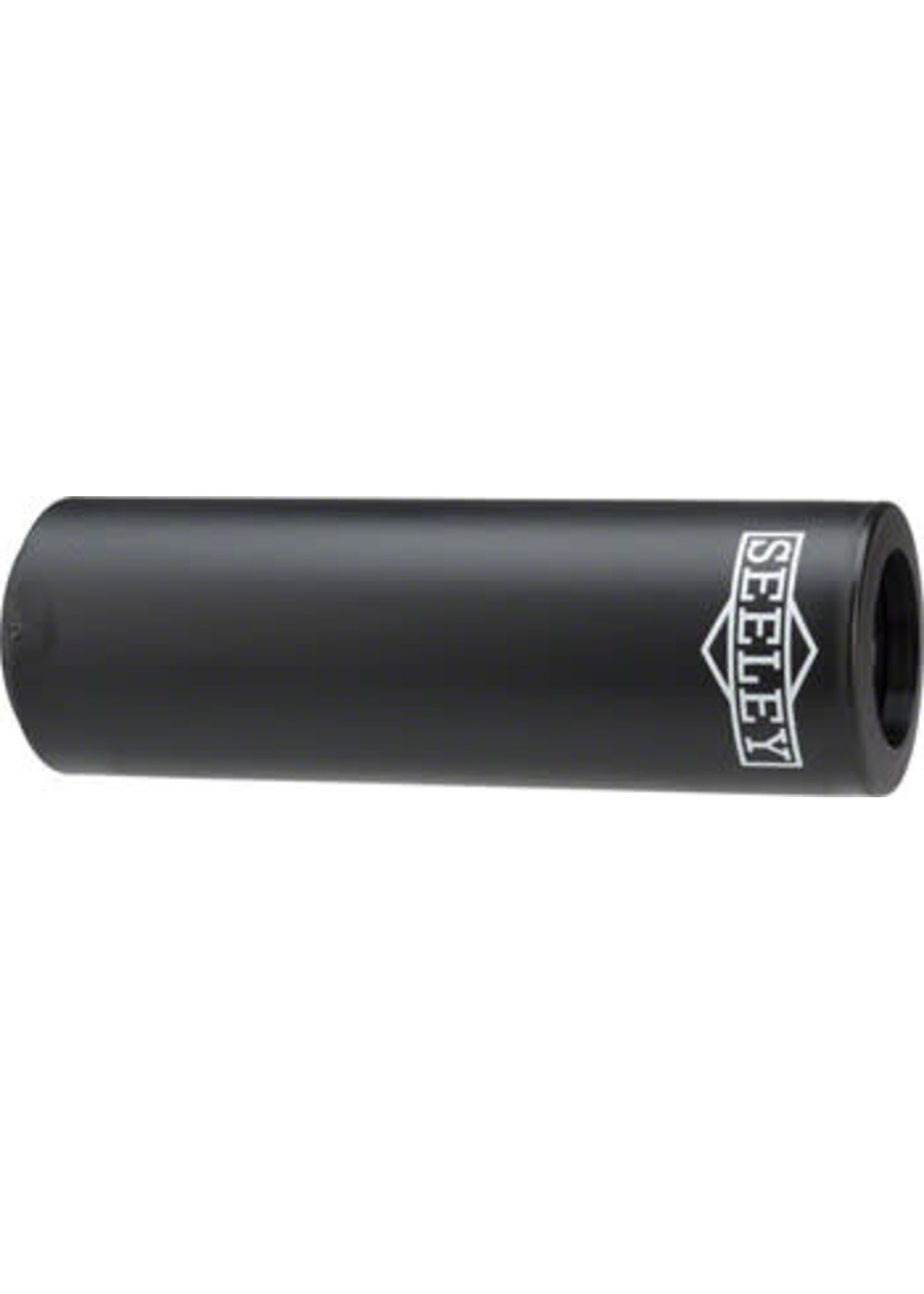 Sunday Sunday Seeley PC Peg - 5", Aluminum core, Plastic Sleeve, Single with 3/8" Adapter, Black