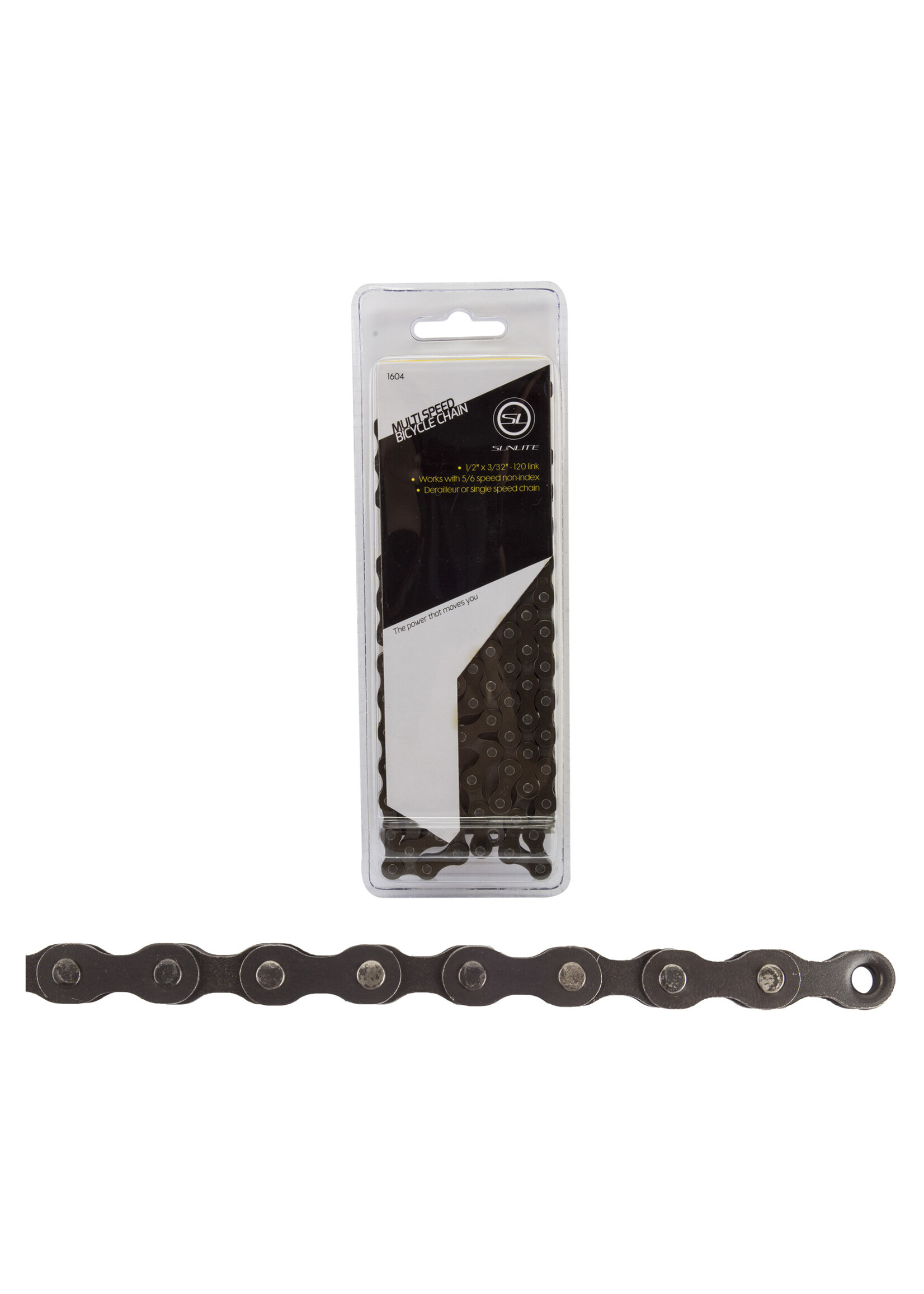 SUNLITE Chain Sunlt Scn-Ms 5/6S Bk 120L