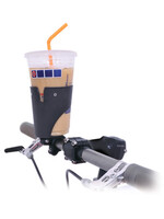 DELTA Delta Grande Beverage Holder/ Water Bottle Cage: Handlebar Mounted Black