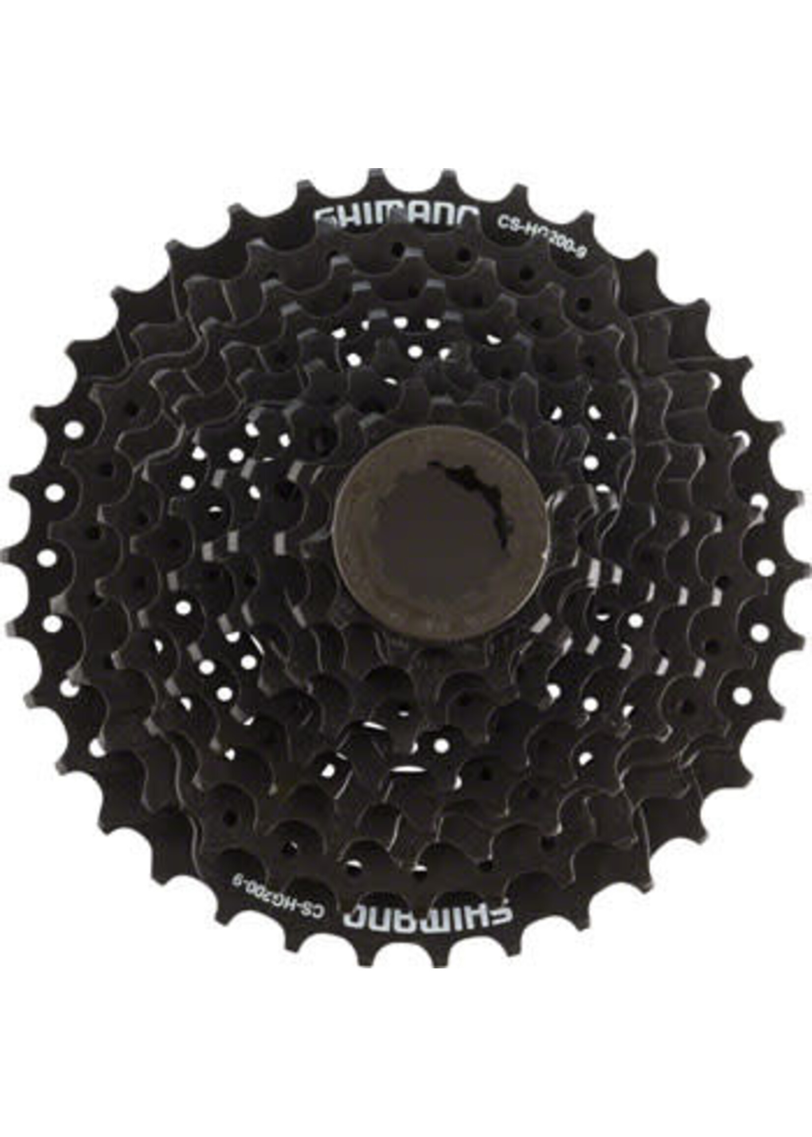 Shimano Shimano Tourney CS-HG200 Cassette - 9 Speed, 11-34t, Black