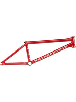 We The People We The People Network BMX Frame - 21.1" TT, Matte Metallic Red