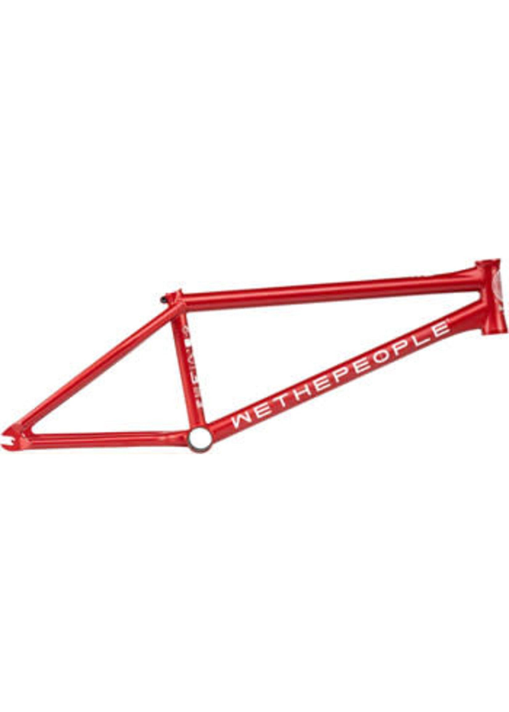 We The People We The People Network BMX Frame - 21.1" TT, Matte Metallic Red