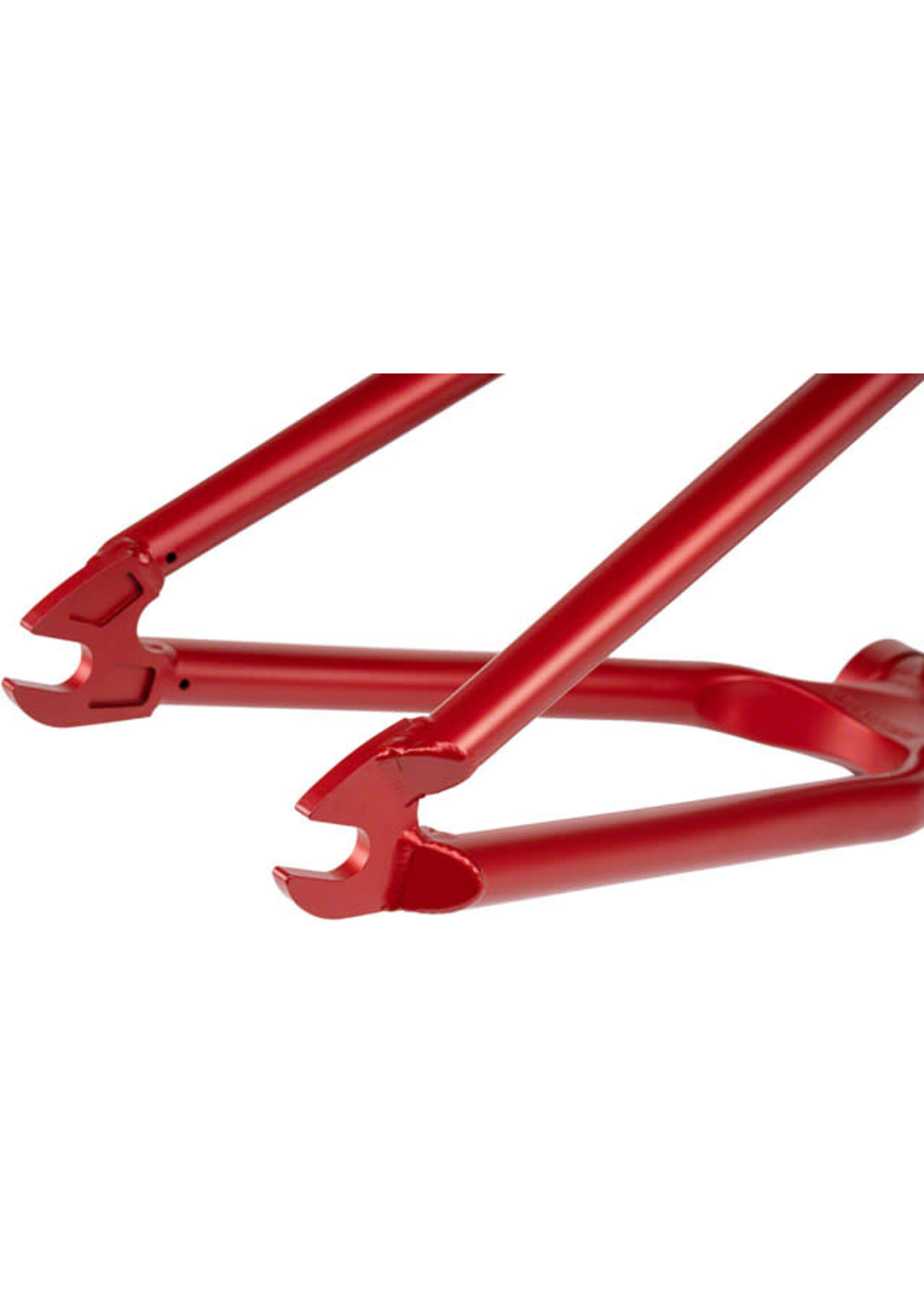 We The People We The People Network BMX Frame - 21.1" TT, Matte Metallic Red