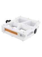 BLACK OPS Pedals Bk-Ops T-Bar 1/2" White