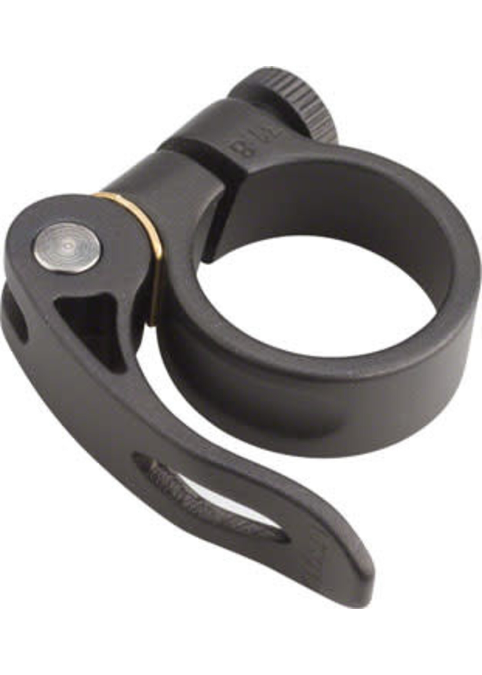 Zoom Zoom Alloy Seatpost Clamp - 35mm, QR, Black