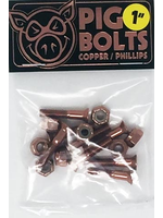 Pig Pig Bolts 1", Copper