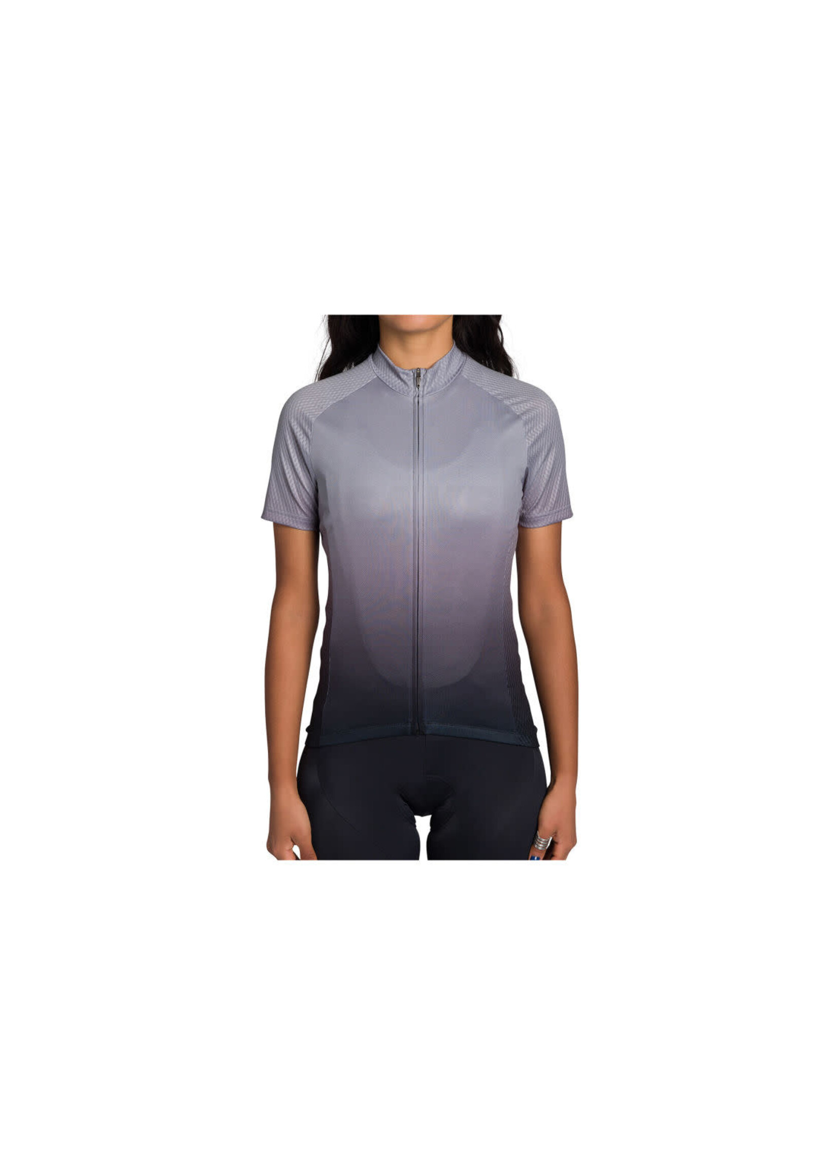 Cuore Cuore Womens Sportif Road Jersey Grey/Black Fade