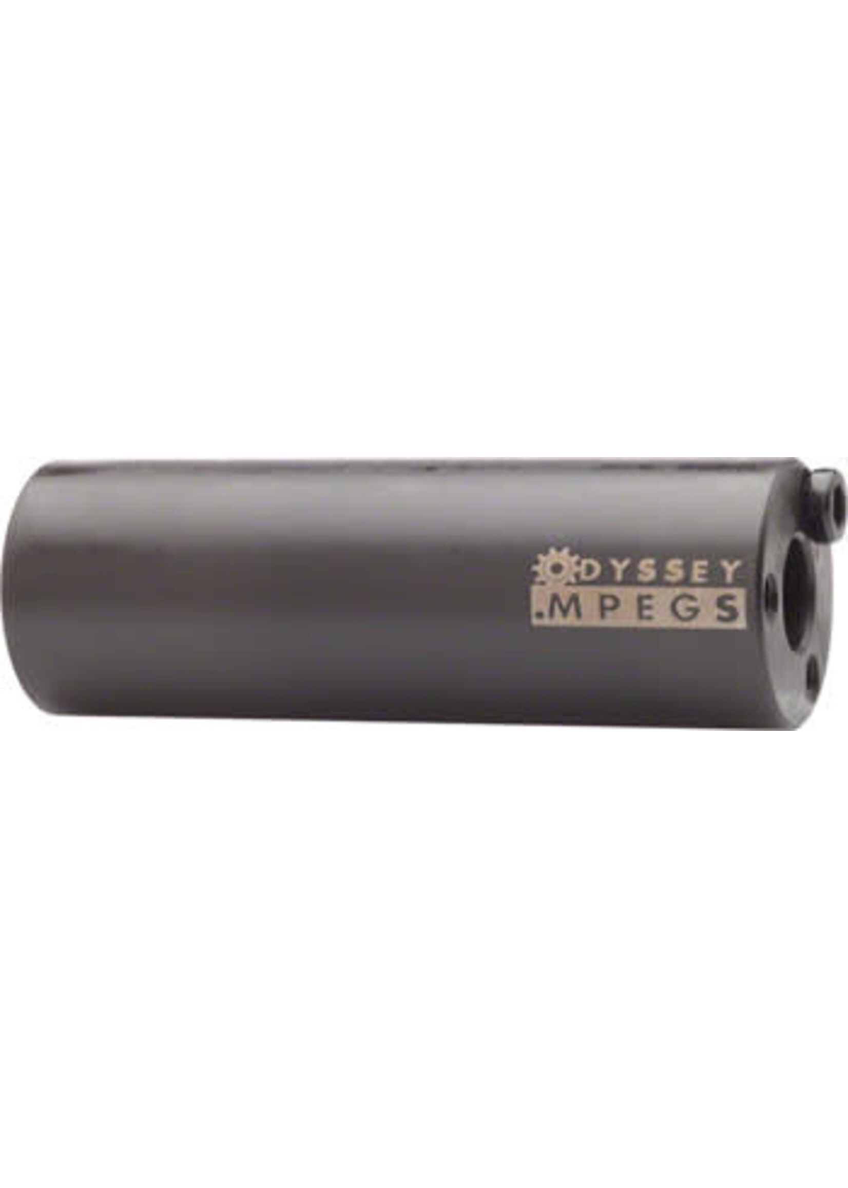 Odyssey Odyssey MPEG 14mm Pegs with 3/8" Adaptor Sold In Pairs Black