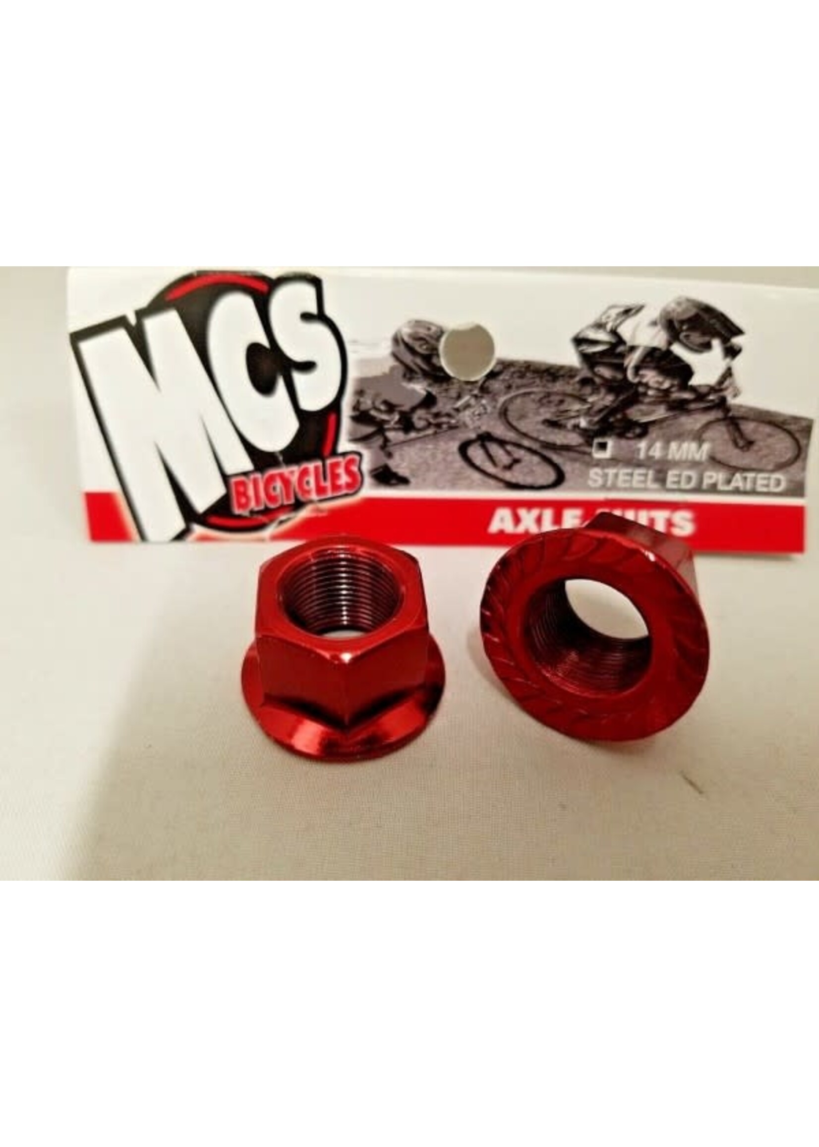 MCS MCS Axle Nuts (Pair)