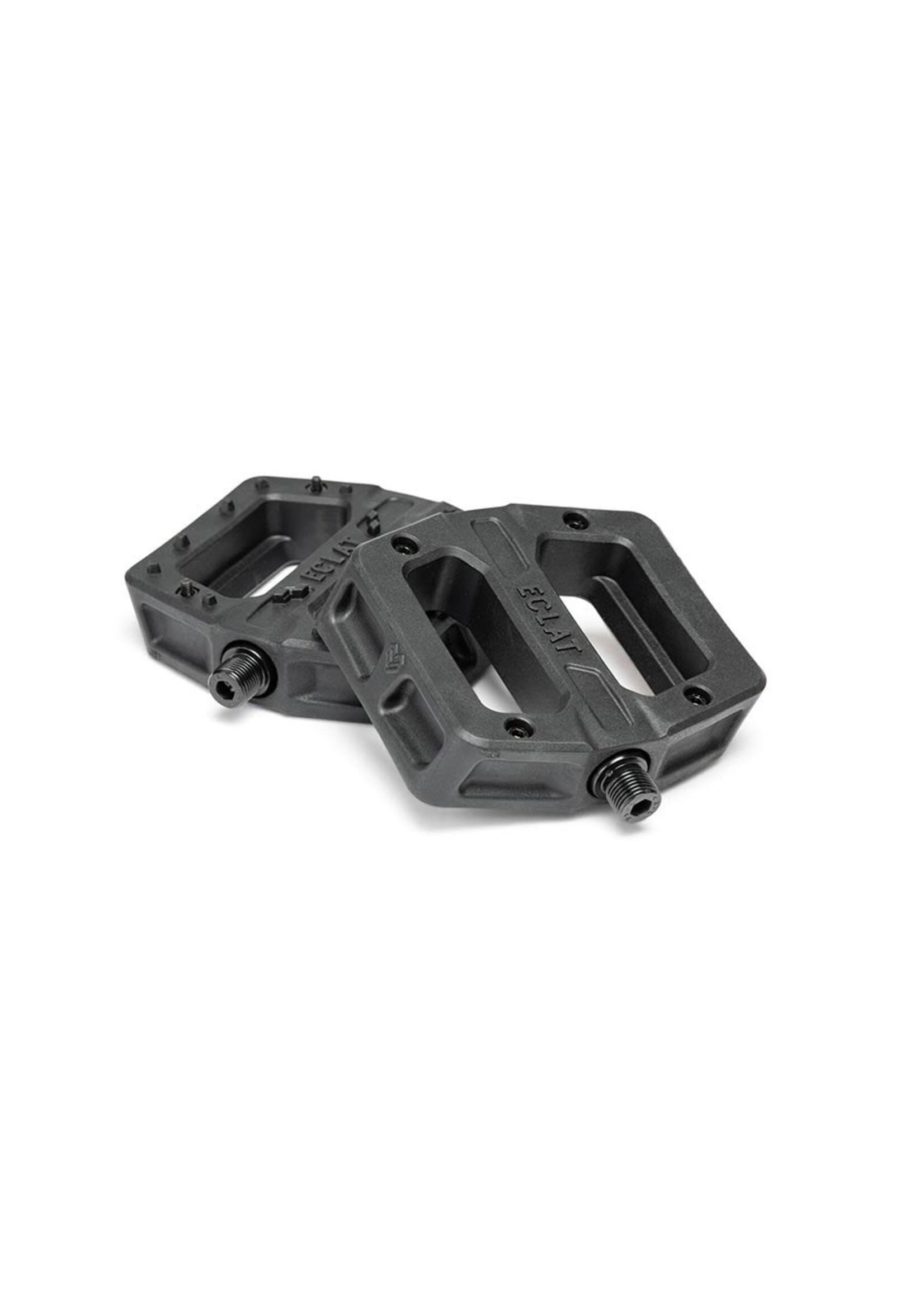 Eclat Eclat, Juggernaut, Platform Pedals, 9/16'', Black, Pair