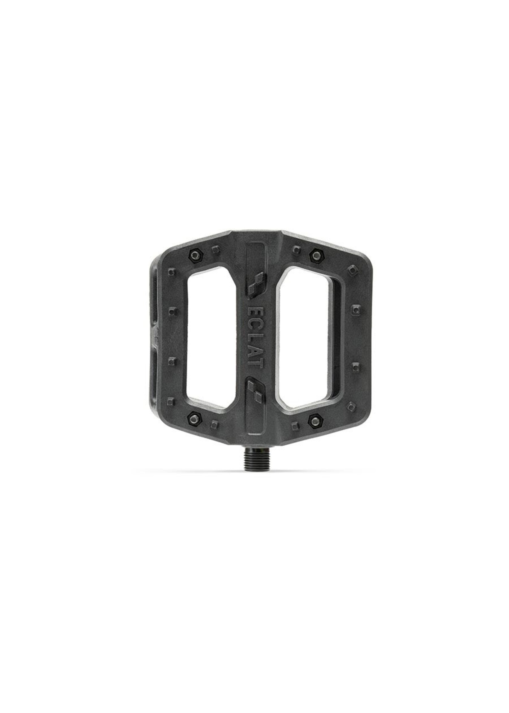 Eclat Eclat, Juggernaut, Platform Pedals, 9/16'', Black, Pair
