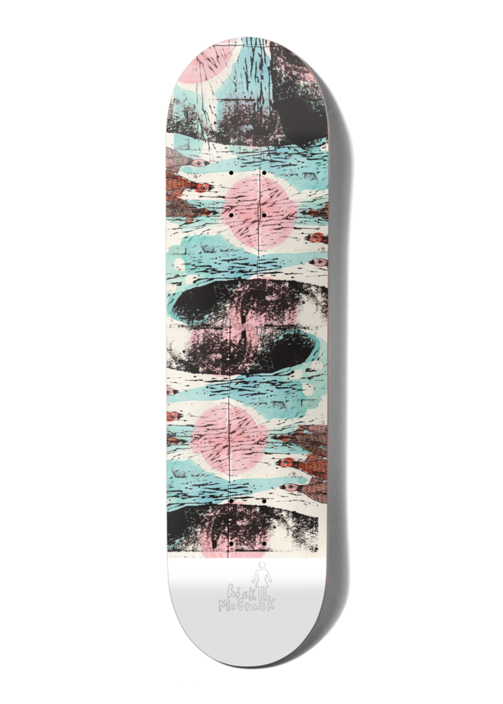 Girl Girl Mccrank Suzuki Method Twin Tail Deck 8.25