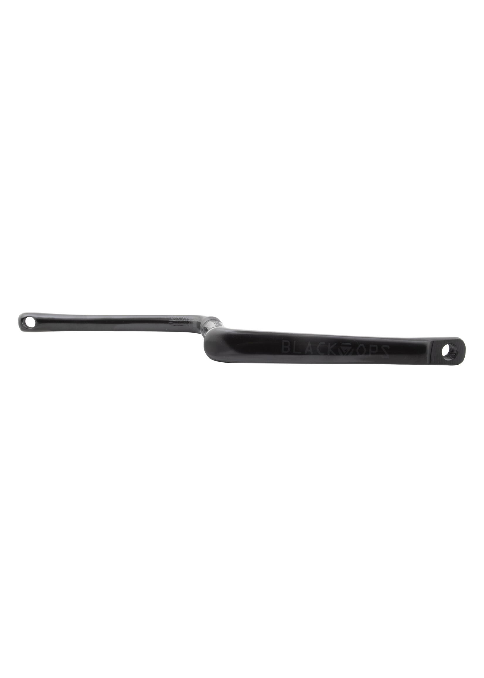 BLACK OPS Black-Ops Crank arm 1Pc, 175, Cromo, Blk, 24Tpi