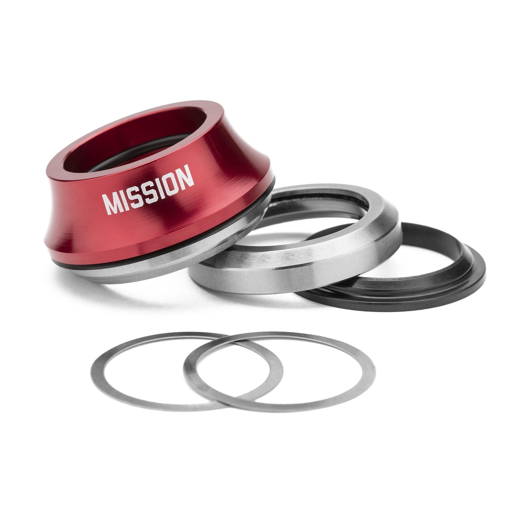 Mission Mission Turret Integrated Headset-Red