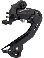 Microshift MicroSHIFT M21 Rear Derailleur - 6,7 Speed, Long Cage, Black